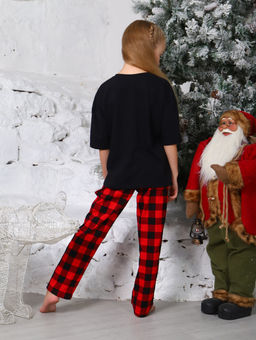 ДК014 Домашний костюм Динго (чёрный) - Милаша фото 6