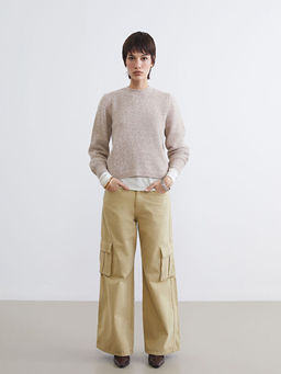 Bisiklet Yaka Kad?n Triko Kazak