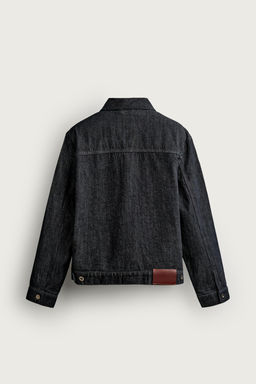 CAZADORA DENIM B?SICA / ?ndigo - Zara фото 6