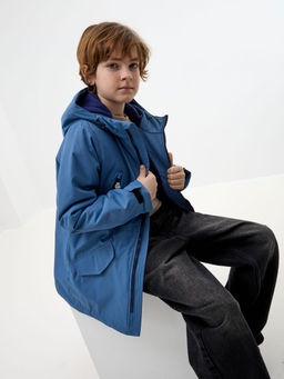 Куртка демисезонная 22532-330 джинсовый