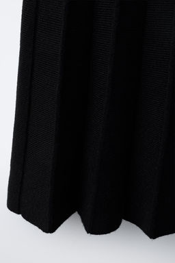 PLEATED KNIT SKIRT - Zara фото 4