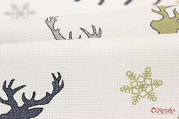 Рогожка Гренландия, цв.серый/оливковый, СОРТ2, ш.1.5м, хл-100%, 180гр/м.кв - Купава фото 2