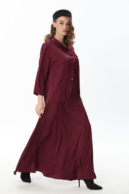 Жакет NIKVA н902-13 винный  фото 3