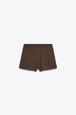 MINI SHORTS WITH DRAWSTRING - Zara фото 6