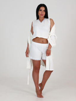 ХП-243 ЖЕНСКИЙ КОМПЛЕКТ ТРОЙКА (Экрю) - А-дина фото 4