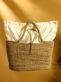 Сумка плетёная из сиграсса, 32×12×35 см