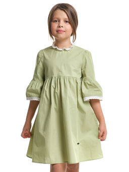 Платье для девочки UD 8070 бежевый - Mini maxi фото 17