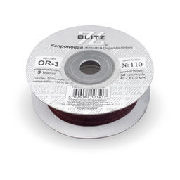 Лента капроновая 3 мм ( 1/8 ) BLITZ OR-3 45.7 м  0.5 м СК/Распродажа
