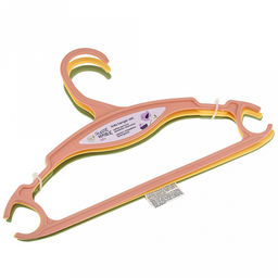 Follow Me Вешалка-плечики детская Микс 32,9х20х3см, пластик, с перекладиной и крючками, набор 3шт (Россия)