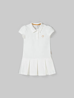 Платье поло "Молоко"