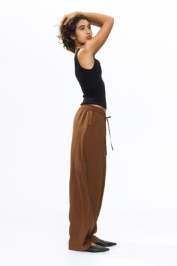 Pantal?n barrel con cord?n de ajuste - H&m фото 7
