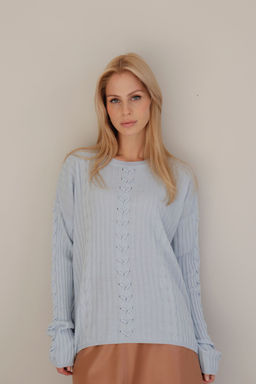 10409 Джемпер нежно-голубой - Martichelli фото 15