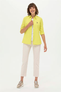 Женская базовая рубашка с длинным рукавом - U.s. polo assn фото 4