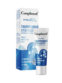 "Compliment" Гиалуроновый крем-филлер для кожи вокруг глаз (25мл).25 /915625/
