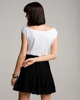 Футболка с вырезом Лодочка 36.2.11 * - Sahar art lab фото 3