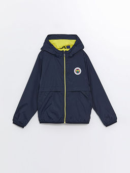 Kap??onlu Fenerbah?e Bask?l? Erkek ?ocuk Mont