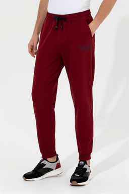 Мужские спортивные штаны вишневого цвета - U.s. polo assn фото 2