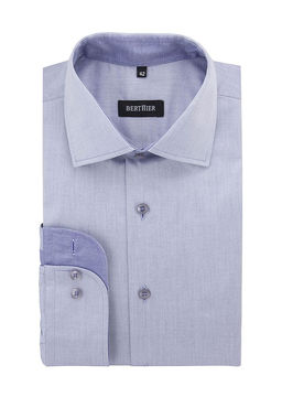 Сорочка мужская длинный рукав BERTHIER TWIST-472011/ Fit-M(0)  фото 10