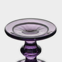 Бокал для вина Magistro «Французская лаванда», 310 мл, 16.4×8.9 см, стекло, сиреневый