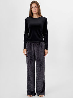 Брюки домашние женские серые - Mark formelle фото 7