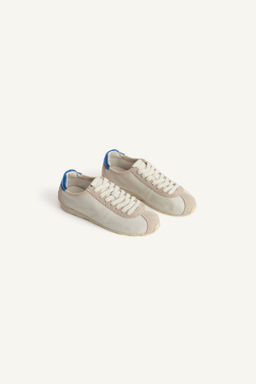 CTTN LTHR SNKRS / Gris - Zara фото 4