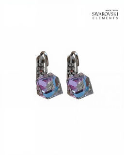 Серьги с кристаллами Swarovski