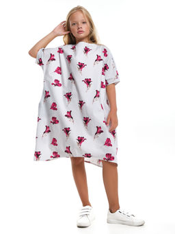 Платье Boho для девочки подростка UD 7931 гладиолусы - Mini maxi фото 9