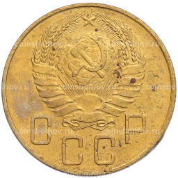 Монета 5 копеек 1940 года