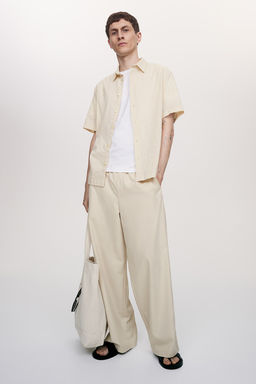 Camisa en tejido texturizado Regular Fit