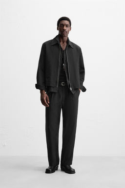 RELAXED FIT FLOWING TROUSERS - Zara фото 21