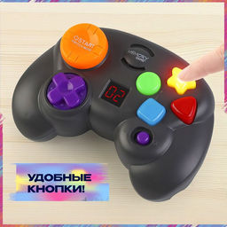 Интерактивная игра на память Мегаджойстик, 64 уровня, от 1 игрока, 3+ - Лас играс kids фото 18