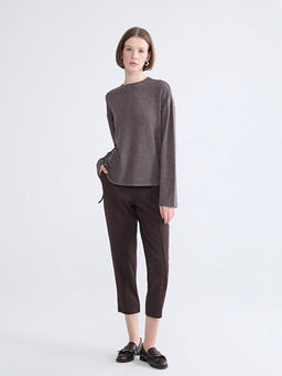 Bisiklet Yaka Kad?n Ti??rt