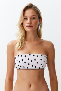 Puantiyeli Straplez Bikini Ustu TBESS24BU00147 - Trendyolmilla фото 5