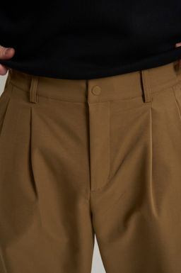 Брюки текстильные Коричневый COMMUTE Woven Track Pants - Anta фото 8