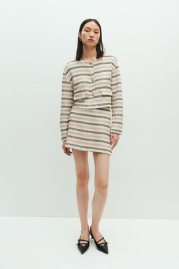 Cardigan texturizado con brillo - H&m фото 2