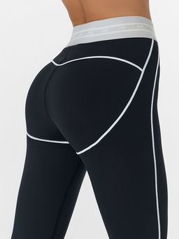 Легинсы спортивные женские черные