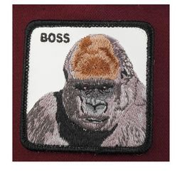 Бейсболка GOORIN BROTHERS арт. 101-0512 (бордовый / черный) фото 3