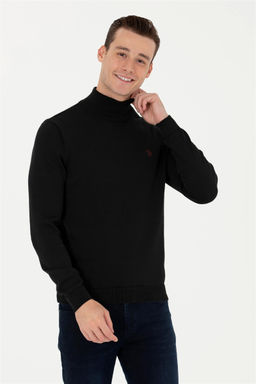 Мужской черный базовый свитер Неожиданная скидка в корзине - U.s. polo assn фото 3