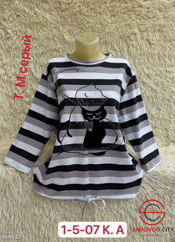 Кофта женская с рисунком - Bruno фото 2