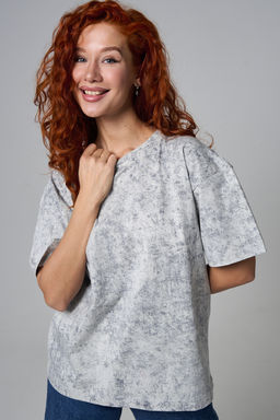 14502 футболка женская оверсайз