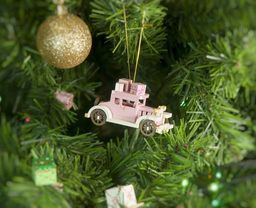 Новогоднее украшение: Машинка легковая 3015
