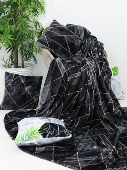 АРТ 147 Покрывало- плед 200*220 "Графит"