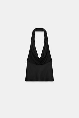 SATIN FOULARD BEAD TOP - Zara фото 9