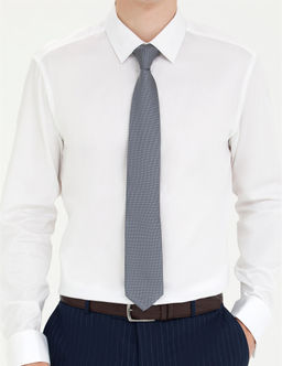 Beyaz Slim Fit Uzun Kollu Klasik G_mlek - Pierre cardin фото 6