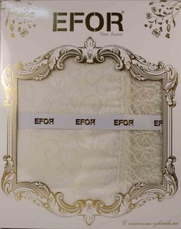 Скатерть EFOR 160x220 KDK KREM кремовый  фото 2