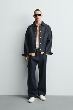 JEANS LOOSE FIT BORDADO / ?ndigo