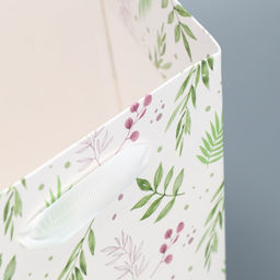 Пакет подарочный Шестигранник, 26.5 23 25 см - Дарите счастье фото 3