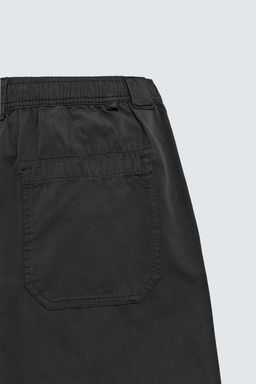 PANTAL?N RELAXED FIT ALGOD?N / Negro - Zara фото 10