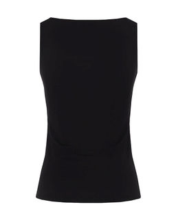 Черный топ в спортивном стиле - Incity фото 3