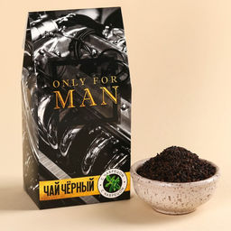 Чай чёрный Only for man, с чабрецом, 50 г
